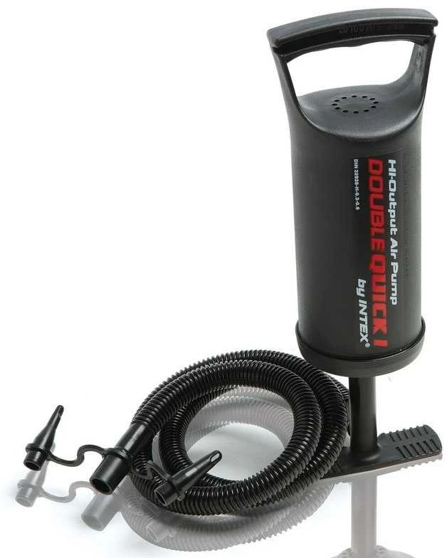 Intex Double Quick I Hand Air Pump Juodas