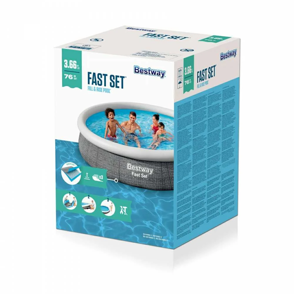 „Bestway 57443“ 366 x 76 cm 4 viename sodo baseinas