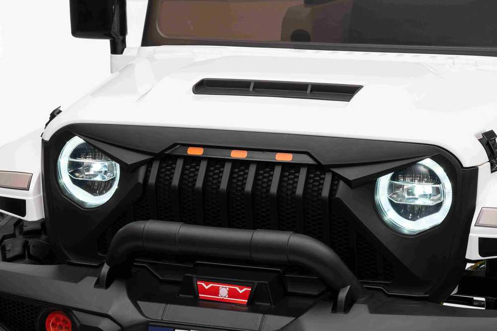 Keičiamo dydžio Extreme Sport 4x4 visureigis Baltas