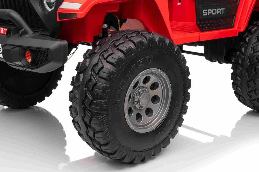 Važiuoklė Extreme Sport 4x4 Zmienna Wielkość Raudona