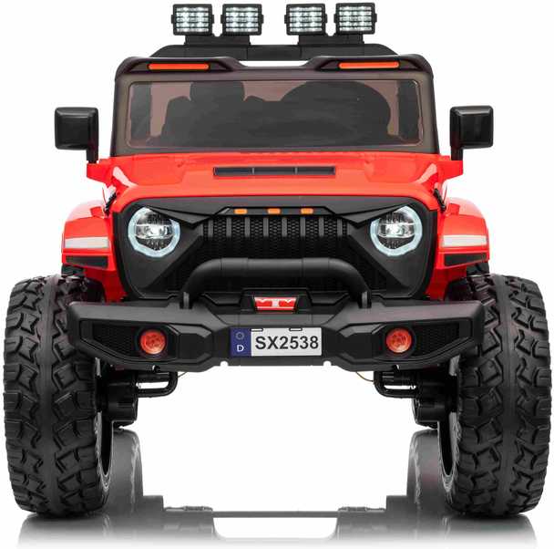 Važiuoklė Extreme Sport 4x4 Zmienna Wielkość Raudona