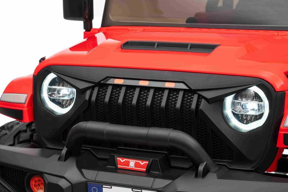 Važiuoklė Extreme Sport 4x4 Zmienna Wielkość Raudona