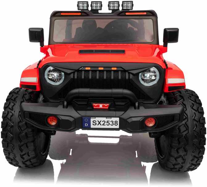 Važiuoklė Extreme Sport 4x4 Zmienna Wielkość Raudona