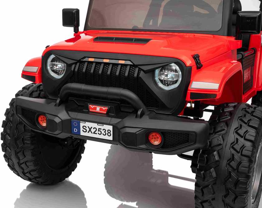Važiuoklė Extreme Sport 4x4 Zmienna Wielkość Raudona