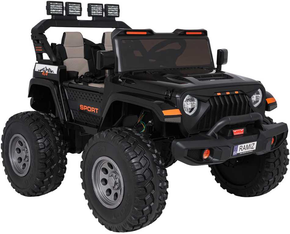 Važiuoklė Extreme Sport 4x4 Zmienna Wielkość Juodas