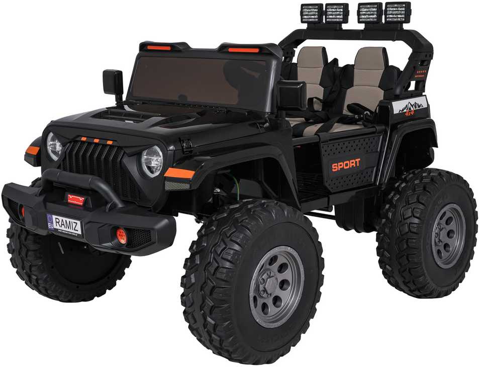 Važiuoklė Extreme Sport 4x4 Zmienna Wielkość Juodas