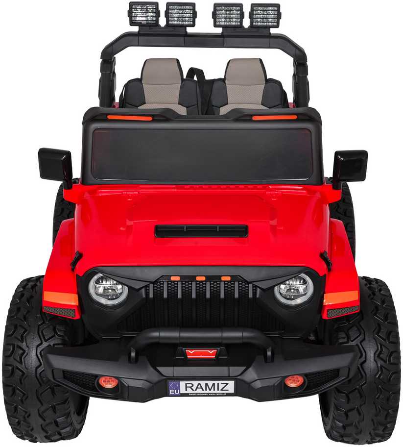 Važiuoklė Extreme Sport 4x4 Zmienna Wielkość Raudona
