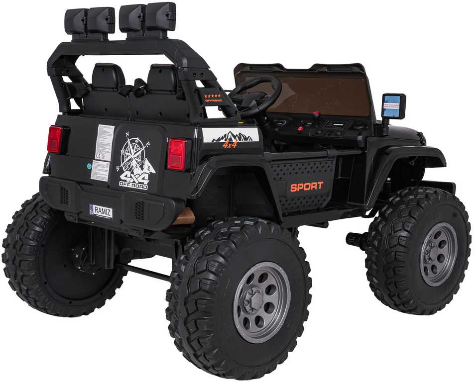 Važiuoklė Extreme Sport 4x4 Zmienna Wielkość Juodas