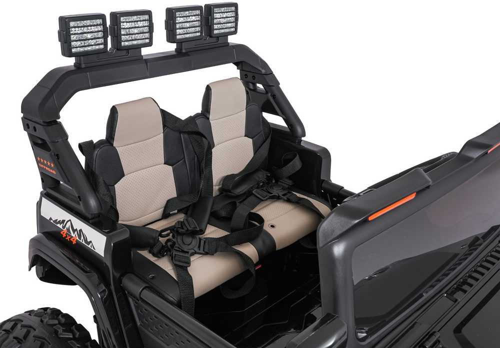 Važiuoklė Extreme Sport 4x4 Zmienna Wielkość Juodas