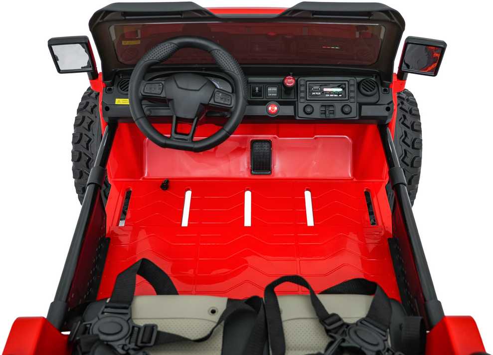 Važiuoklė Extreme Sport 4x4 Zmienna Wielkość Raudona