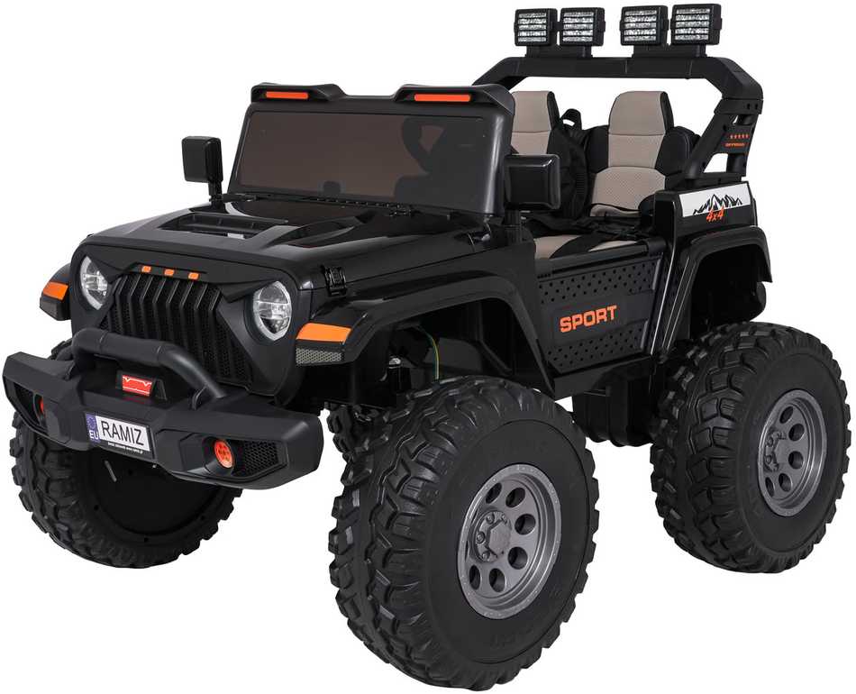 Važiuoklė Extreme Sport 4x4 Zmienna Wielkość Juodas