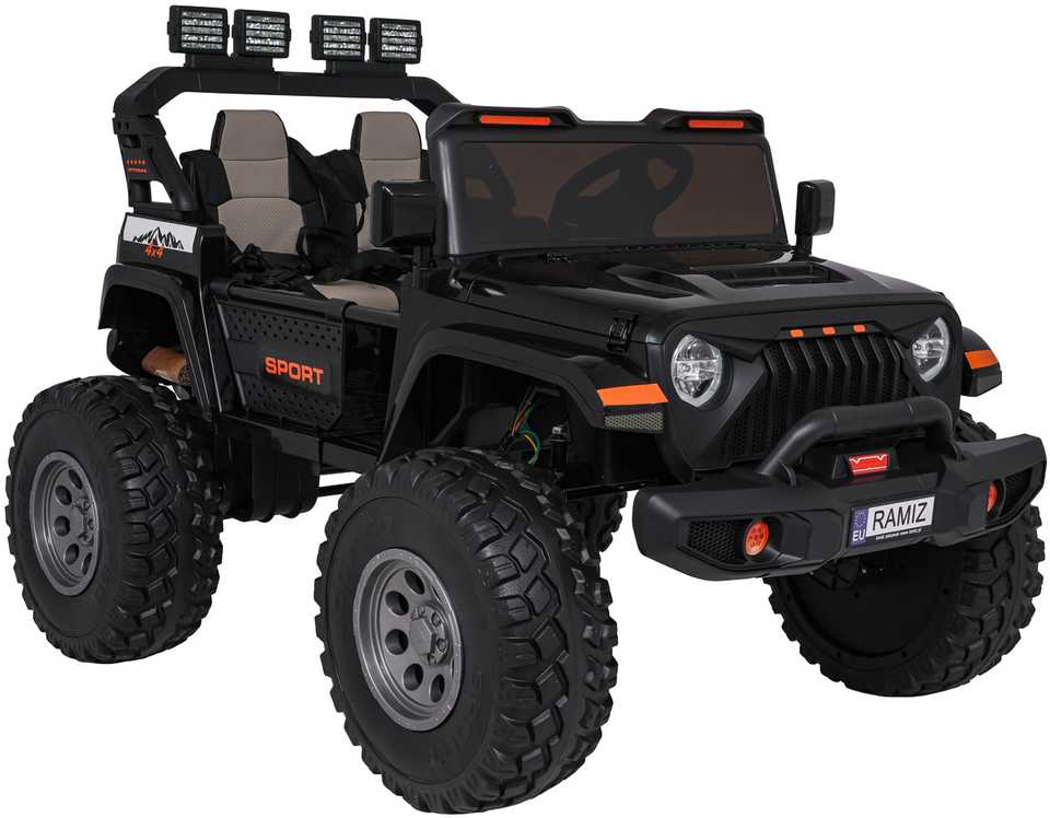 Važiuoklė Extreme Sport 4x4 Zmienna Wielkość Juodas