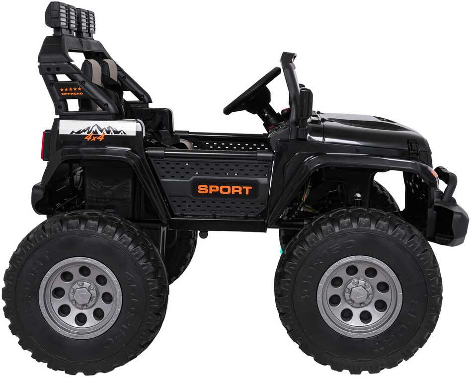 Važiuoklė Extreme Sport 4x4 Zmienna Wielkość Juodas