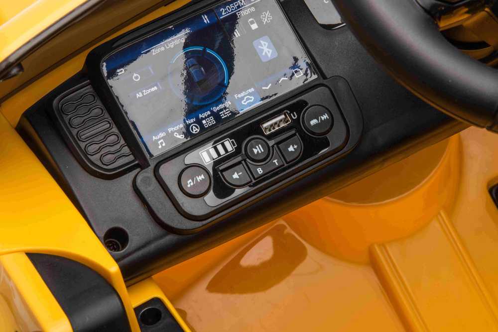 Ramiz Sp. z o.o. Elektromobilis Ford Ranger LIFT, Geltona