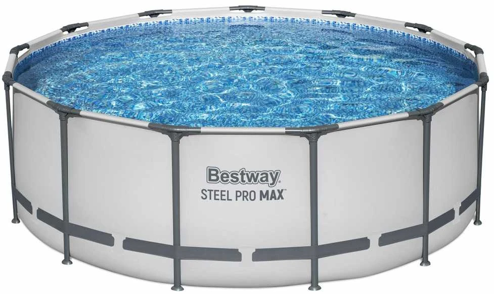 Rėminis baseinas 13 FT 396 x 122 cm plieno Pro Max BESTWAY