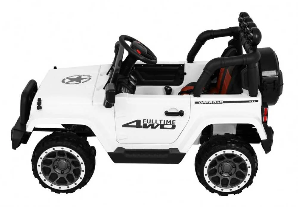 Ramiz Elektromobilis Full Time 4WD 4x4, Baltas