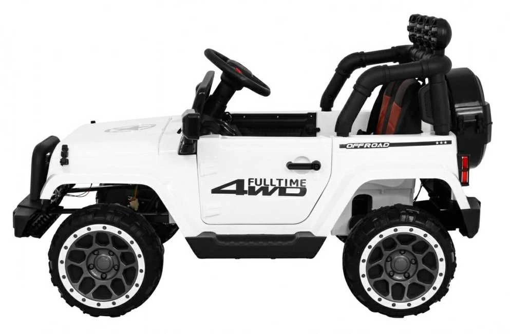 Ramiz Elektromobilis Full Time 4WD 4x4, Baltas