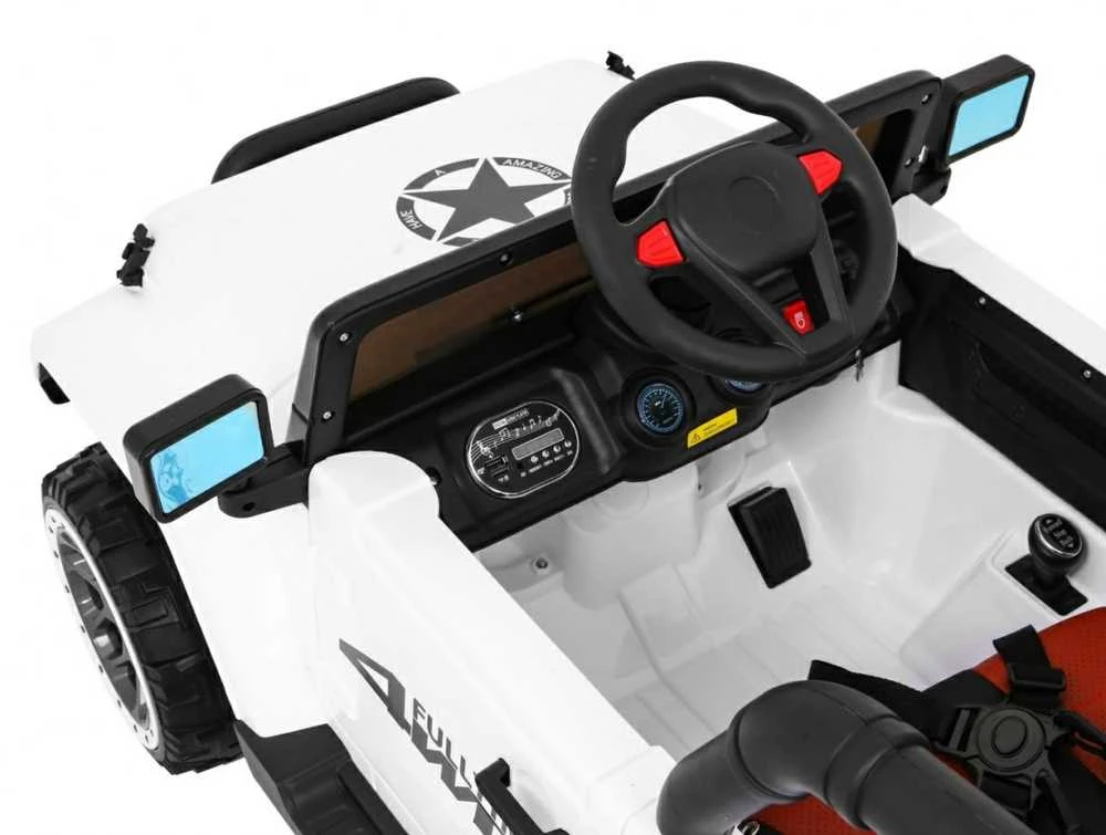 Ramiz Elektromobilis Full Time 4WD 4x4, Baltas