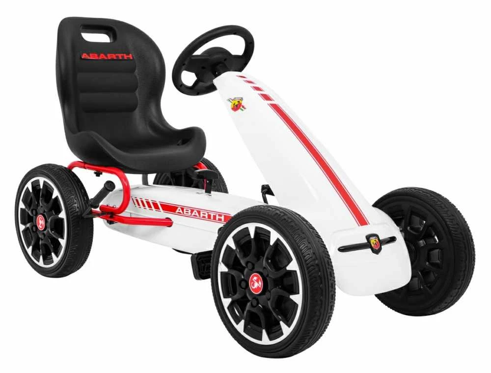 Ramiz Minamas kartingas GoKart ABARTH baltos spalvos
