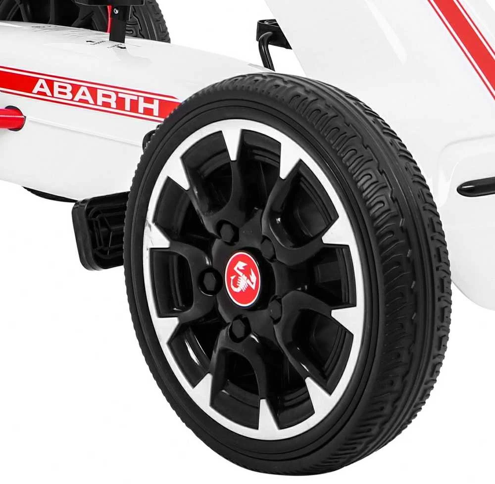 Ramiz Minamas kartingas GoKart ABARTH baltos spalvos