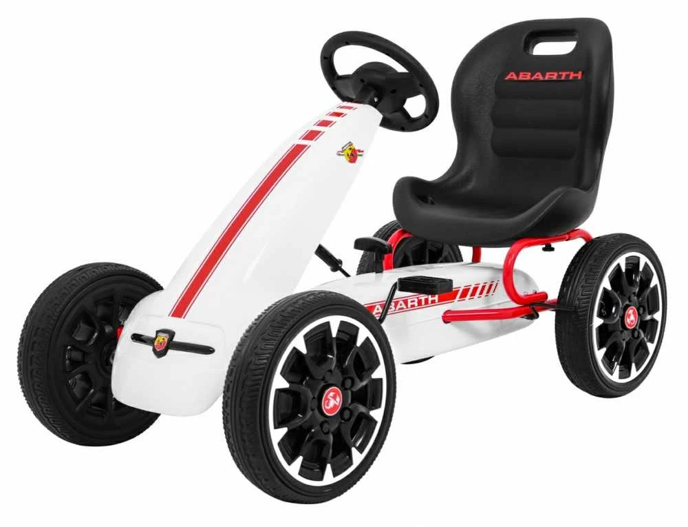 Ramiz Minamas kartingas GoKart ABARTH baltos spalvos