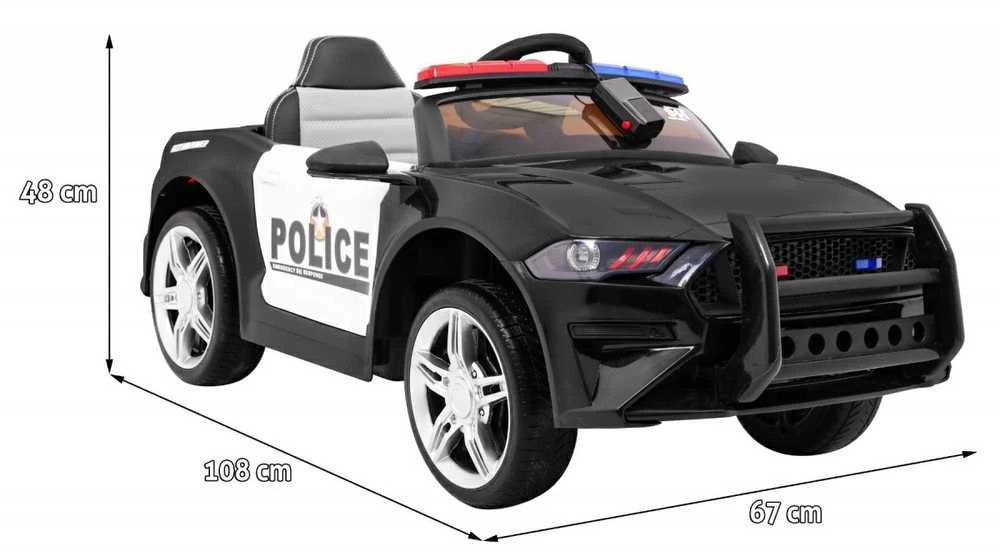 RAMIZ Elektrinė mašina vaikams GT Sport Police