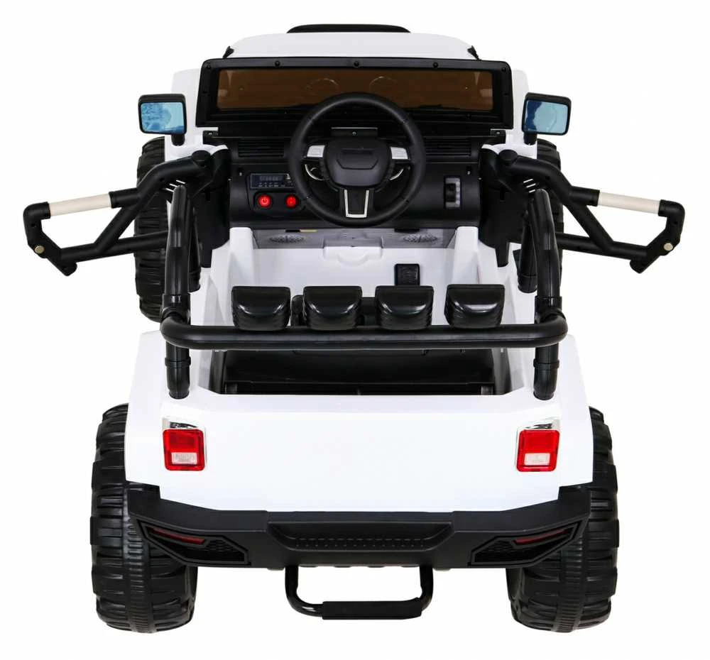 Ramiz Elektromobilis Jeep All Terrain, baltas