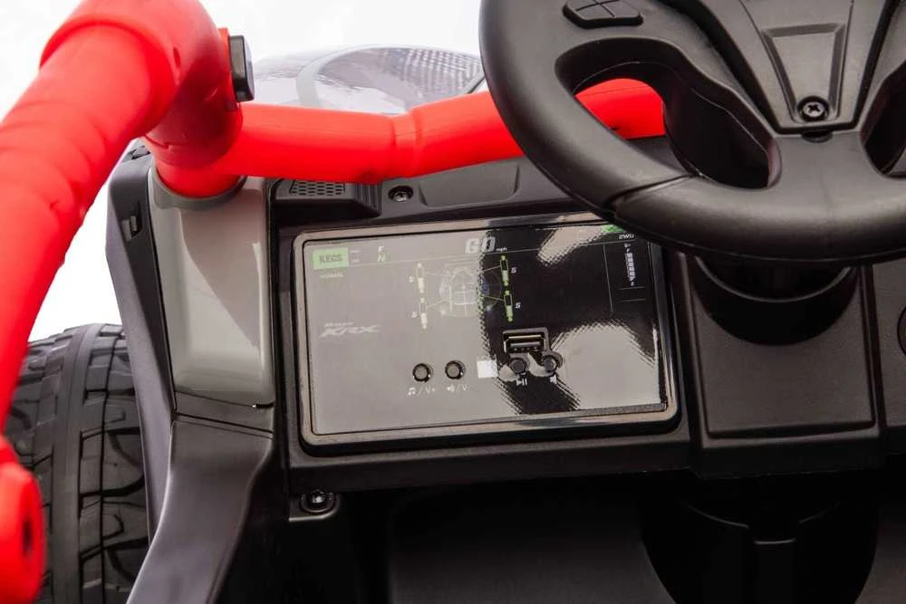 Elektrinis Buggy Kawasaki TERYX KRX1000, Raudona