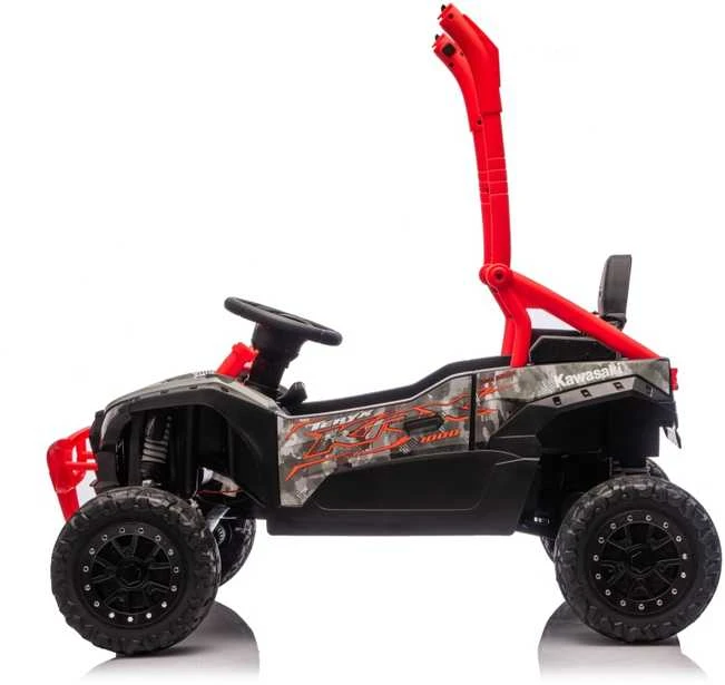 Elektrinis Buggy Kawasaki TERYX KRX1000, Raudona