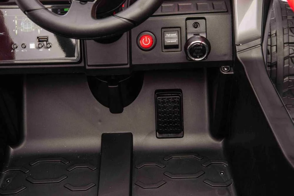 Elektrinis Buggy Kawasaki TERYX KRX1000, Raudona