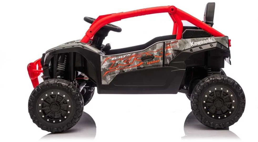 Elektrinis Buggy Kawasaki TERYX KRX1000, Raudona
