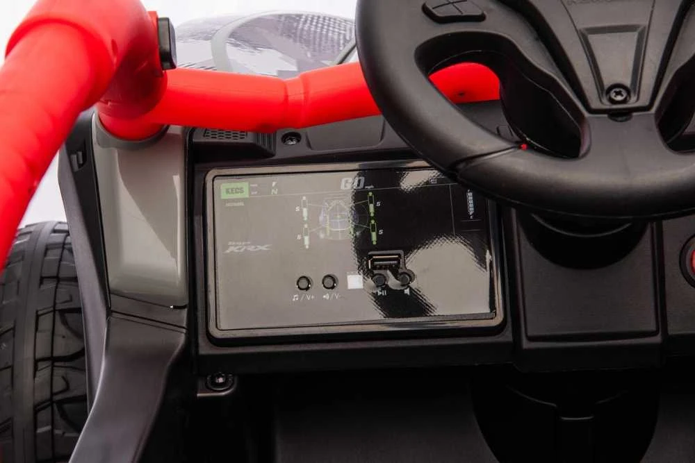 Elektrinis Buggy Kawasaki TERYX KRX1000, Raudona