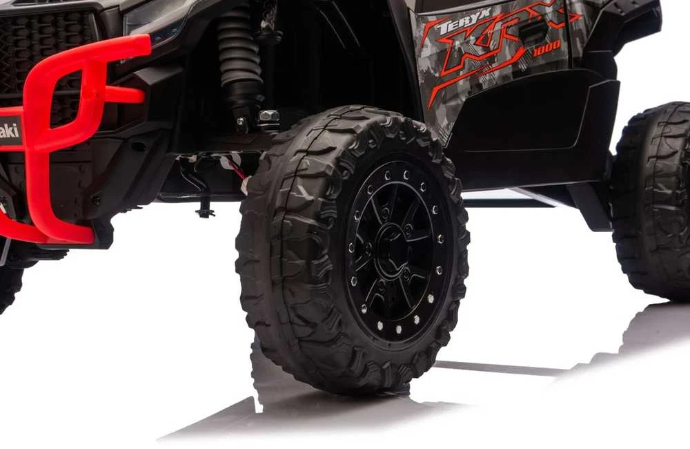 Elektrinis Buggy Kawasaki TERYX KRX1000, Raudona