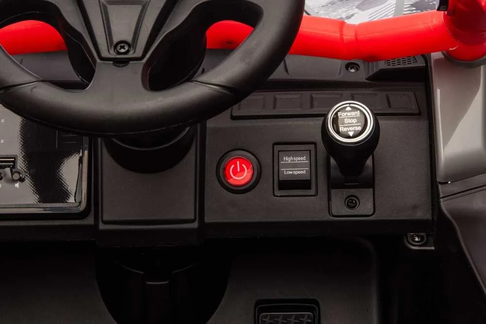 Elektrinis Buggy Kawasaki TERYX KRX1000, Raudona