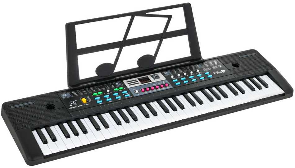 DWM Muzikinė klaviatūra MQ-601UFB