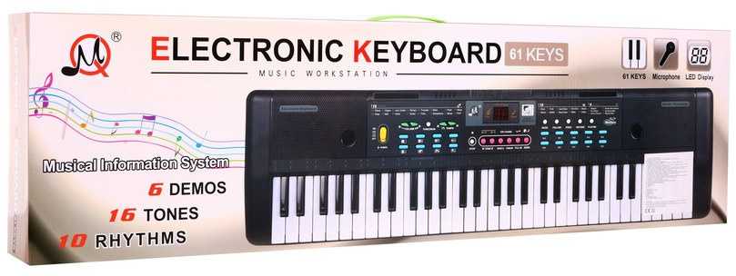 Klaviatūra Ramiz Elektroninis pianinas vaikams MQ-605UFB Bluetooth
