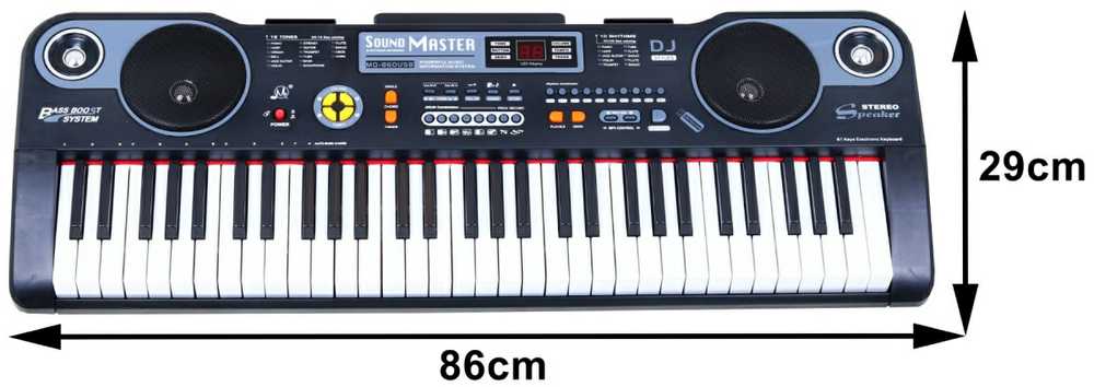 Vaikų klaviatūra MQ-860USB