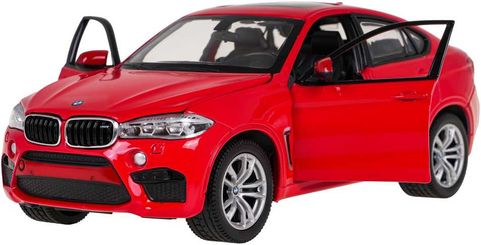 Autko Metalowe 1:24 BMW X6M Raudona RASTAR