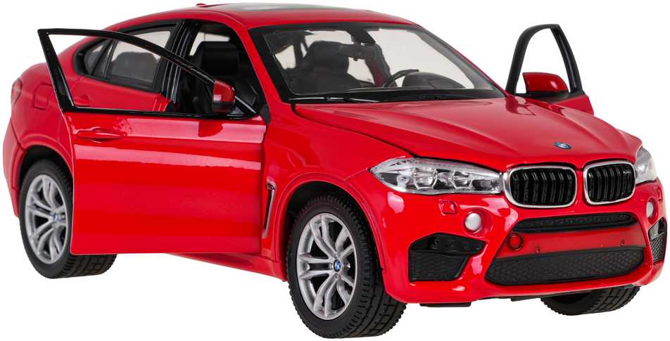 Autko Metalowe 1:24 BMW X6M Raudona RASTAR