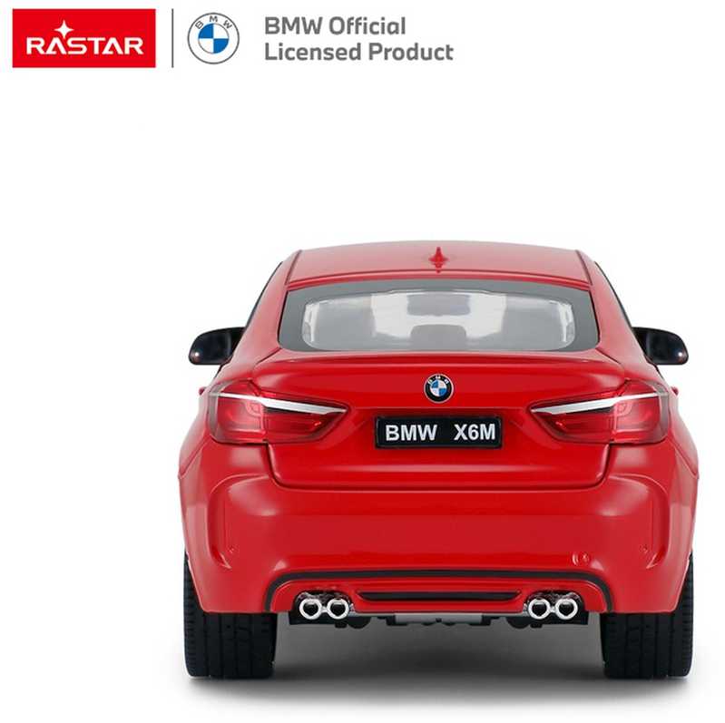Autko Metalowe 1:24 BMW X6M Raudona RASTAR