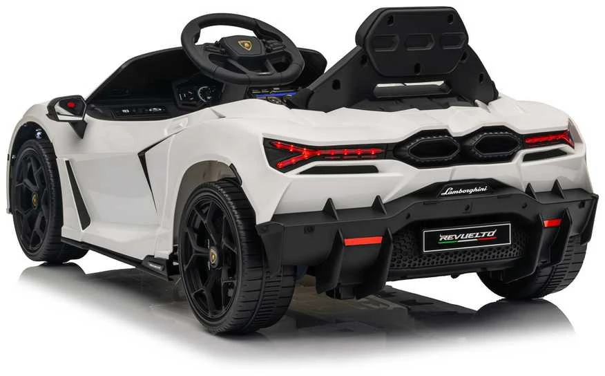 Elektromobilis Lamborghini Revuelto, Baltas