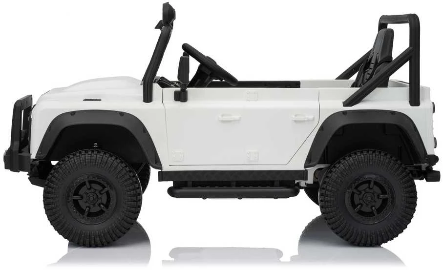 Elektromobilis Land Rover Defender 110 SVX Concept, Baltas