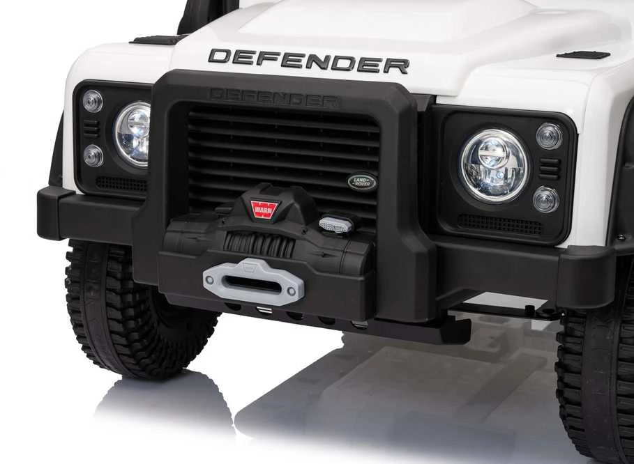 Elektromobilis Land Rover Defender 110 SVX Concept, Baltas