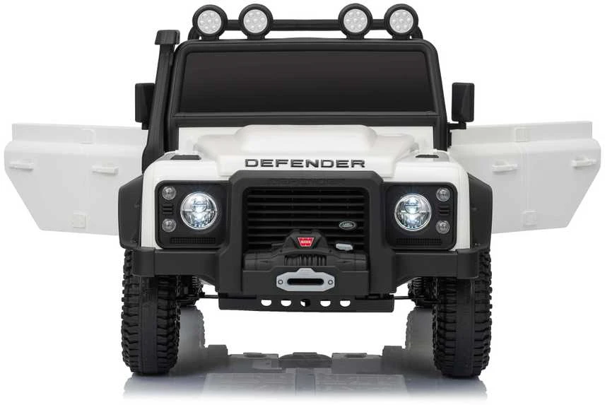 Elektromobilis Land Rover Defender 110 SVX Concept, Baltas