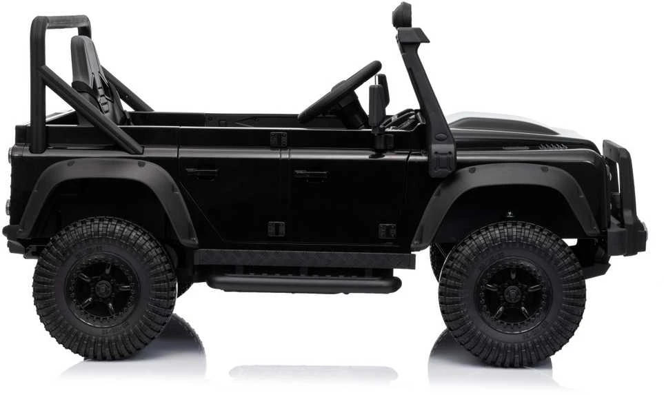 Elektromobilis Land Rover Defender 110 SVX Concept, Juodas