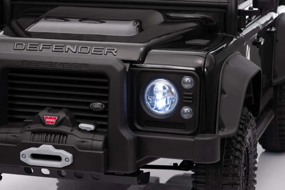 Elektromobilis Land Rover Defender 110 SVX Concept, Juodas