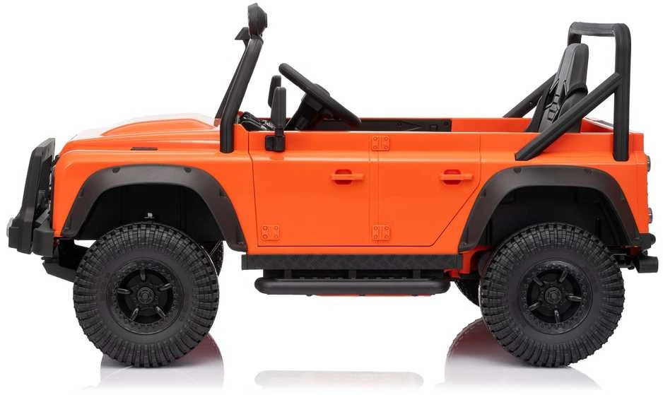 Elektromobilis Land Rover Defender 110 SVX Concept, Oranžinis