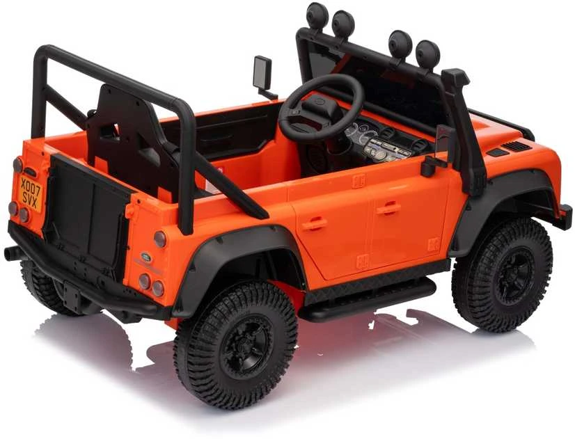 Elektromobilis Land Rover Defender 110 SVX Concept, Oranžinis