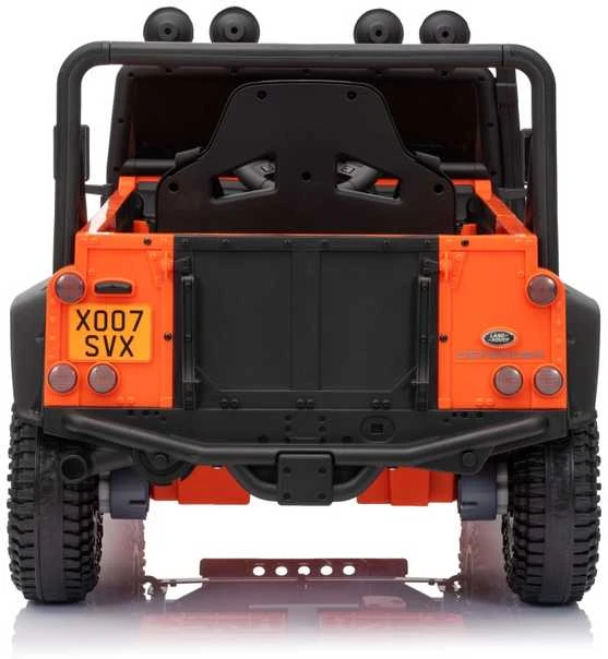 Elektromobilis Land Rover Defender 110 SVX Concept, Oranžinis