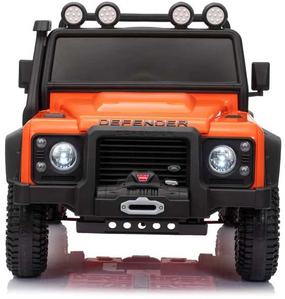 Elektromobilis Land Rover Defender 110 SVX Concept, Oranžinis